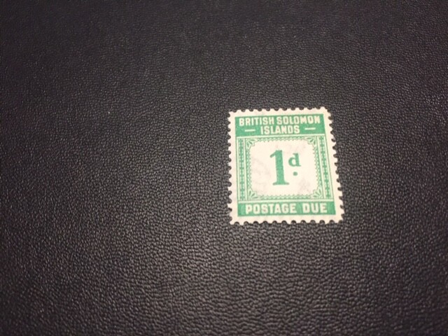Solomon Islands stamp J1 MH