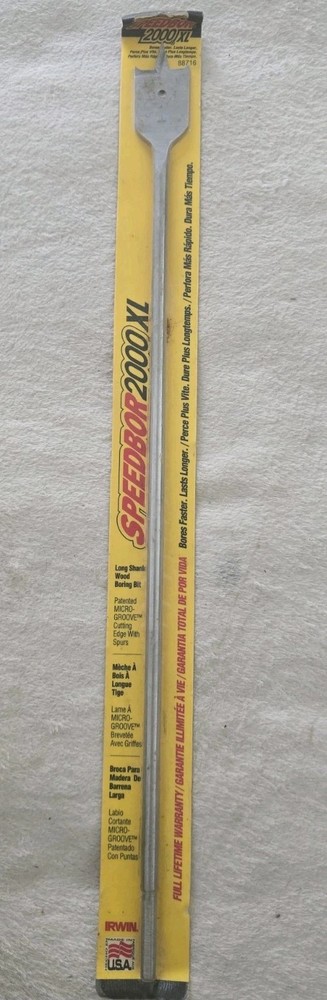 887174 7/8 Speedbor 2000 XL drill Spade bit