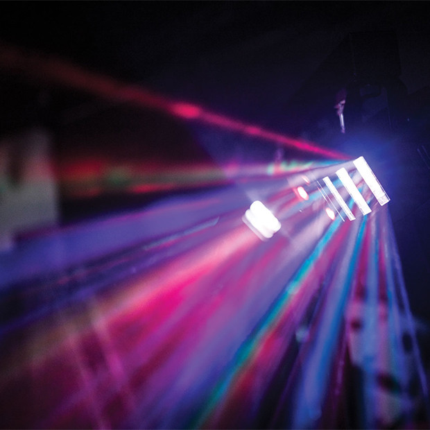 QTX LED Derby FX Bar with Stand