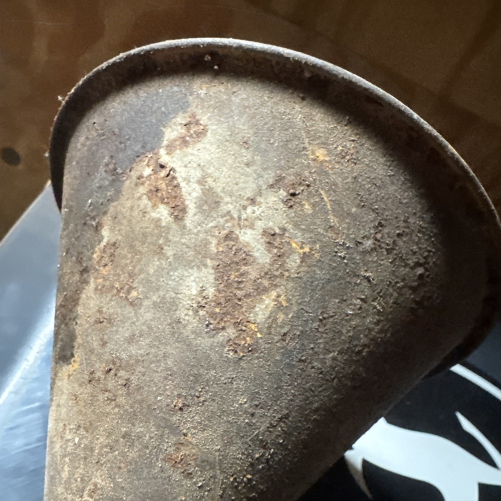 6 Galvinized Funnels All Different Sizes