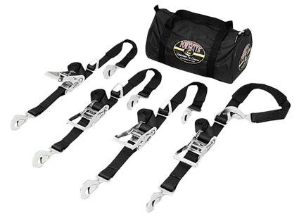 Powertye TRAILERKIT-83 Fat Strap Trailer Kit - Blue