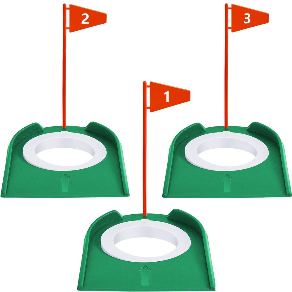 Golf Putting Practice Cup Hole Training Aids Golf Accessories Training Putter...