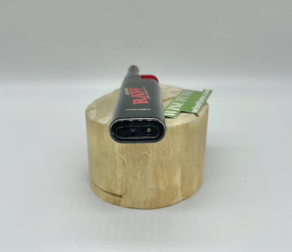 Zig Zag UNBLEACHED KING Size Pre-Rolled Cone +Raw Torch Phoenix Extendo Lighter