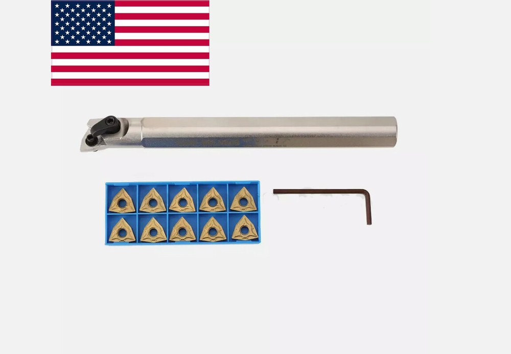 For WNMG Carbide Inserts 3/4" Lathe Internal Boring Bar Turning Tool Holder