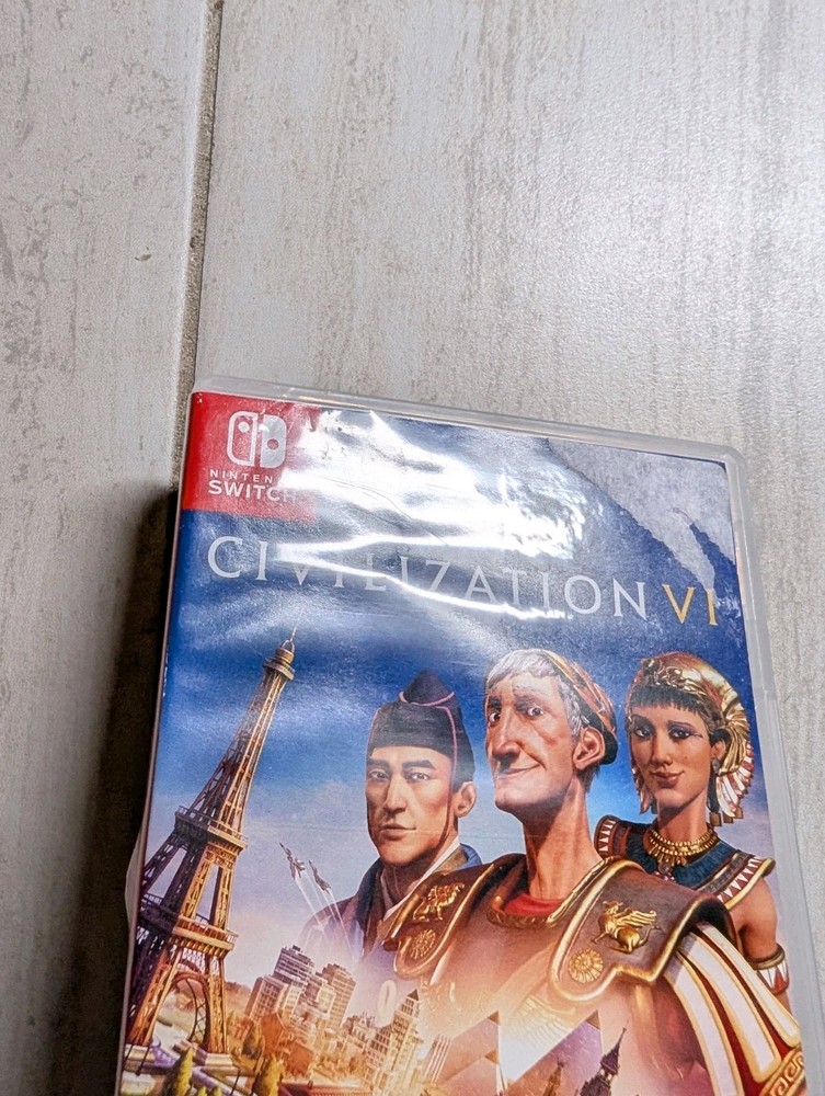 NO GAME Sid Meier's Civilization VI Nintendo Switch Case