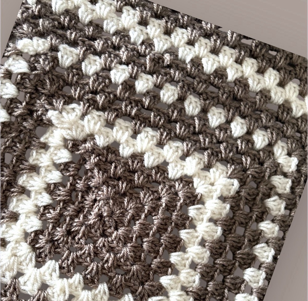 Crocheted Baby Pram/Crib Blanket Handmade