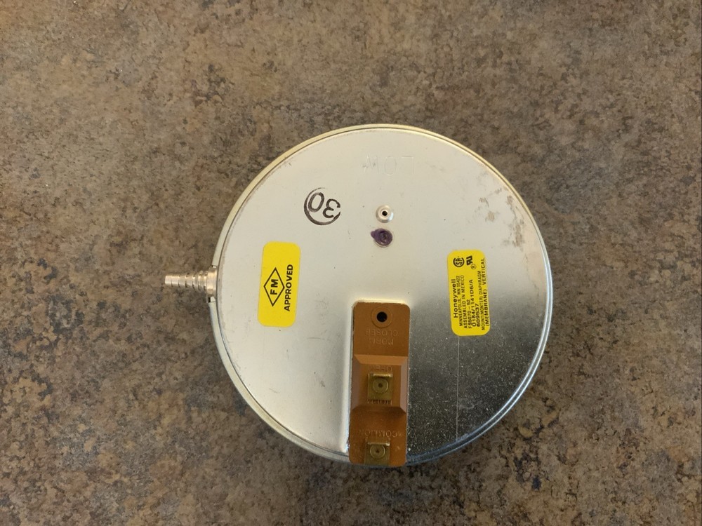 Switch Vent Pressure Switch Sk 609537 Honeywell