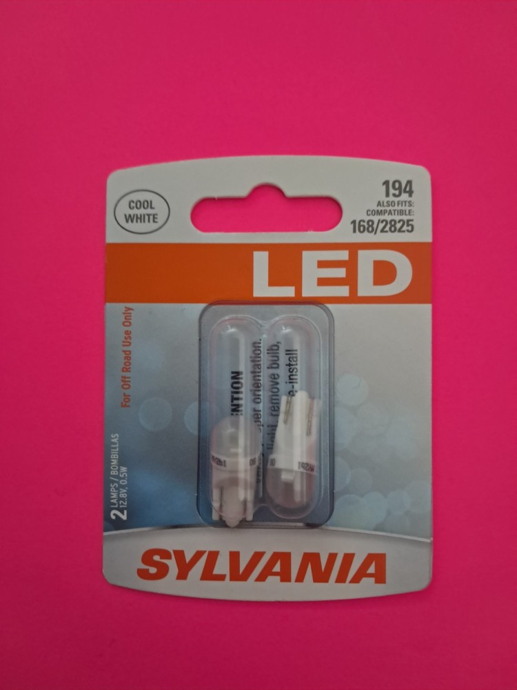 NEW - Sylvania LED Light 194 Cool White - Free ShipN!
