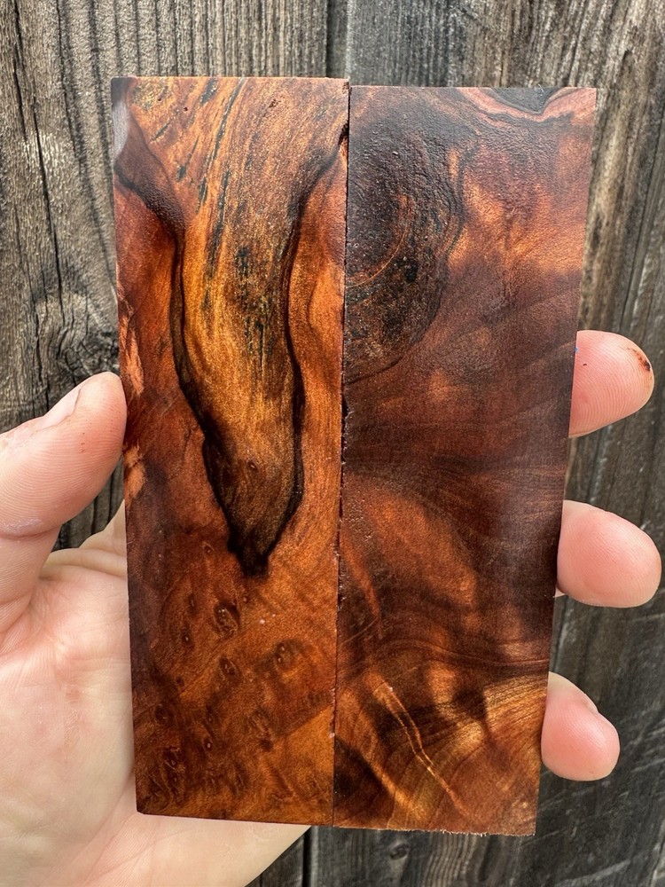 Stabilized Redwood - Knife Scales