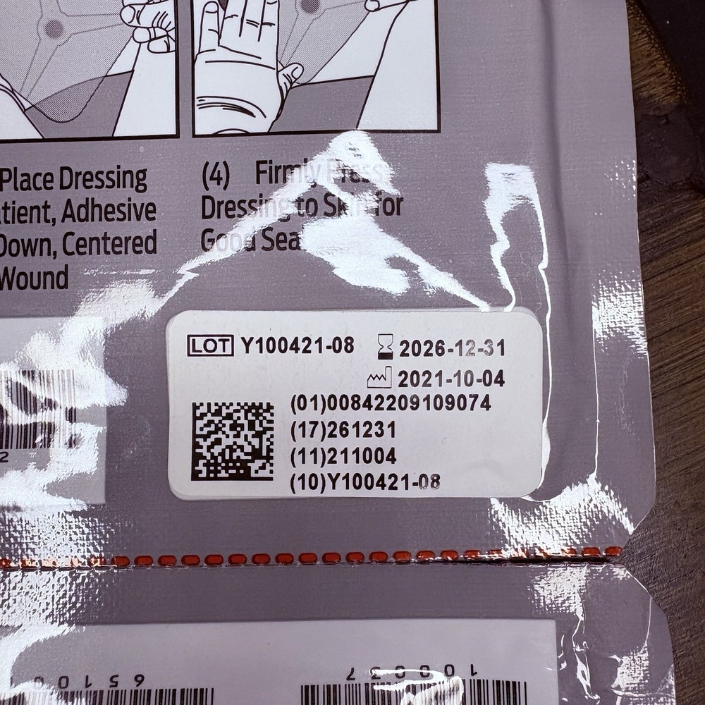Twin Pack – HyFin® Vent Compact Chest Seal (2 Seals Total) | for Entry/Exit