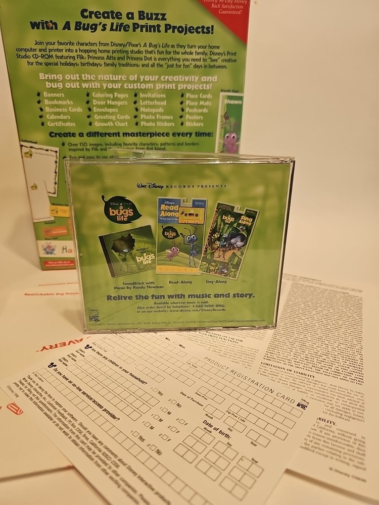 Disney/Pixar�s Print Studio A Bug's Life