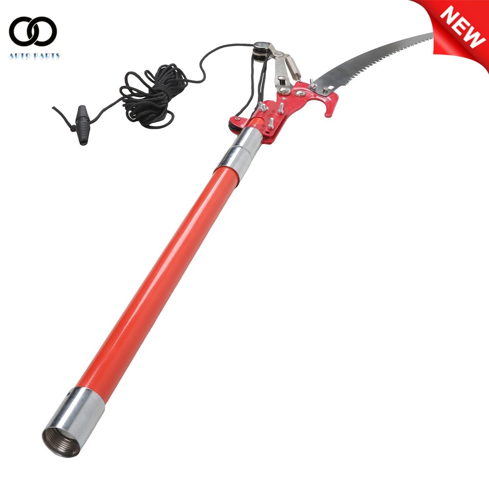 9 Orange 30ft Pruner Saw Combination Extendable Tree Trimmers Section