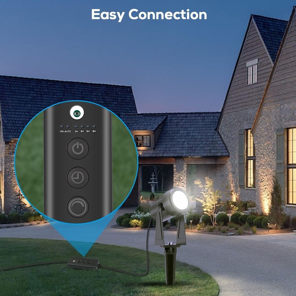 80-100W Dusk to Dawn Sensor for SUNTHIN Landscape Lighting, Timer and Dimming...