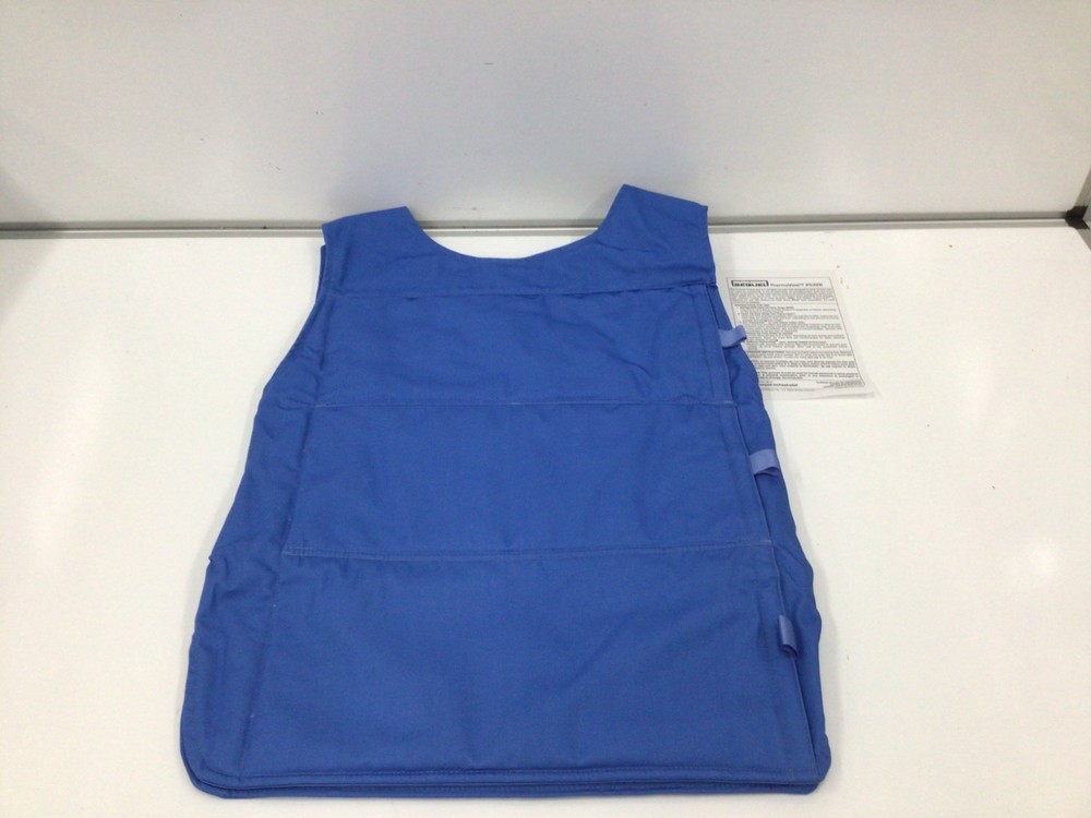 SEQUEL Cooling Vest 3XLN7 Cold Pack Inserts, Universal, Blue, Cotton/Polyester