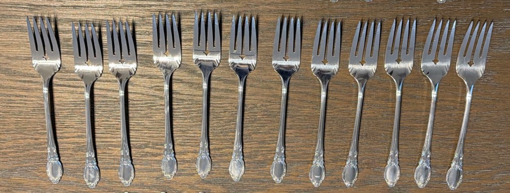 Rogers Oneida Park Lane Chatelaine 69 Piece Silverplate Flatware Service For 11+