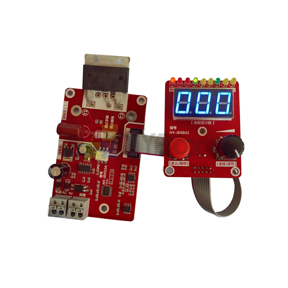 Digital 40A/100A Spot Welding Machine Time Controller Board+Power Transformer