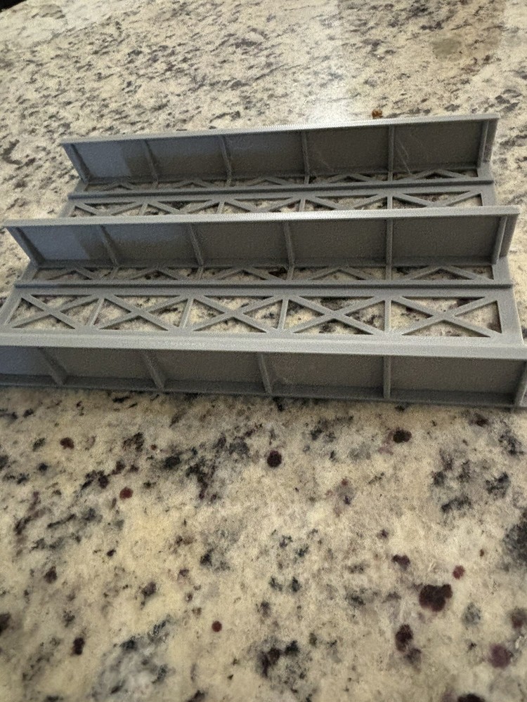 HO Scale Double Girder Bridge 9.25” Long