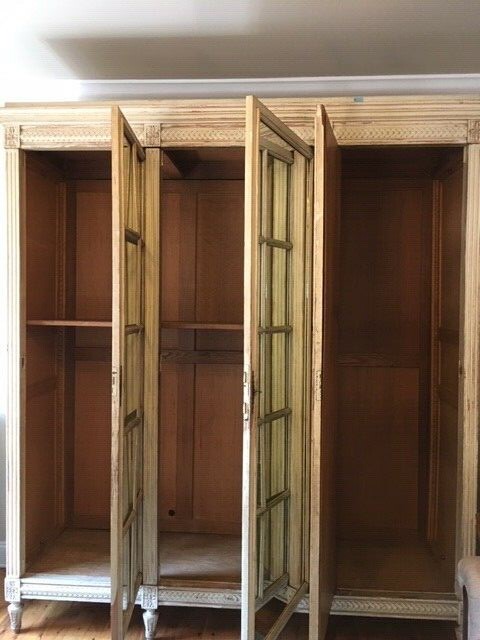 Louis XVI Mirror Armoire