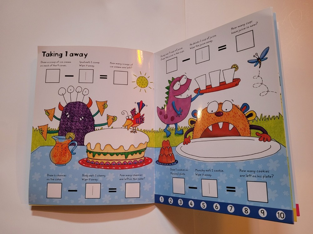 Usborne Wipe-Clean Books