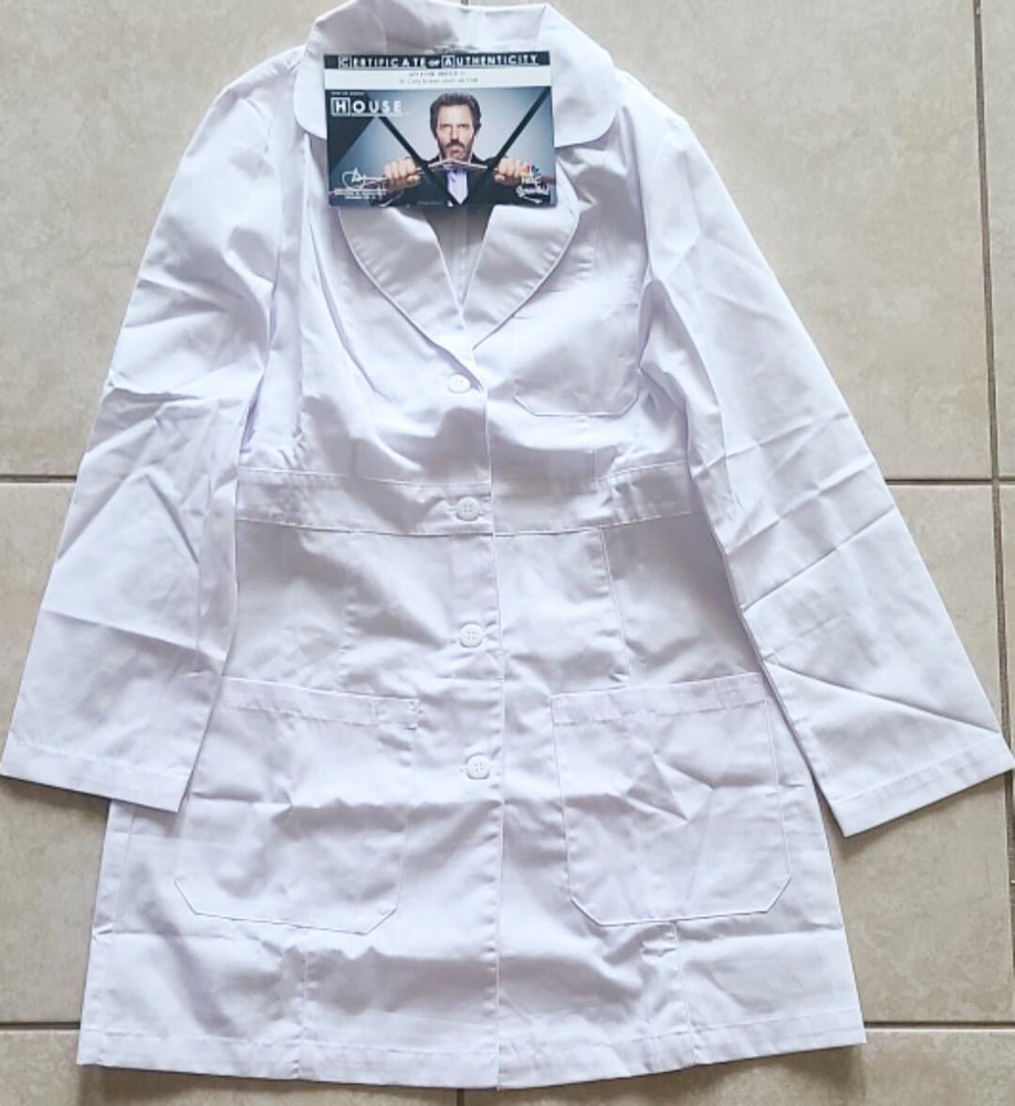 HOUSE MD: Dr. Cuddy/Lisa Edelstein Lab Coat w/Studio COA