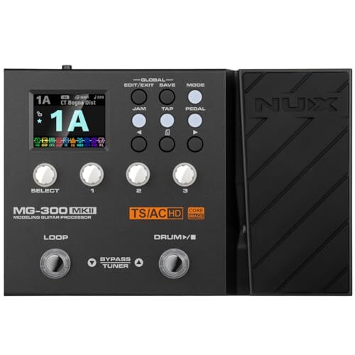 Nux MG-300 MKII Multi-Effects and Modeling Processor