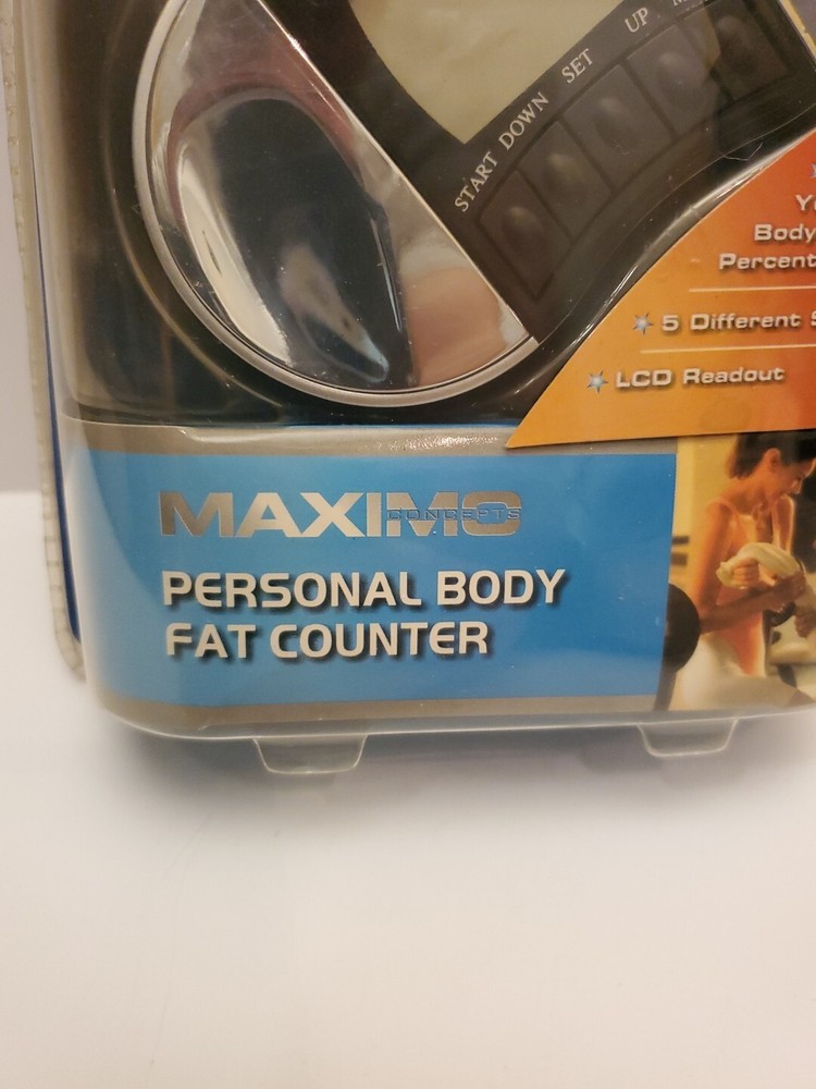 Handheld Body Fat Analyzer 8 User Memory Maximo Concepts Sakar