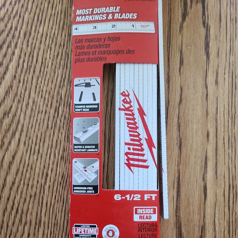 Milwaukee #48-22-3802 Engineer's Composite Folding Rule NEW