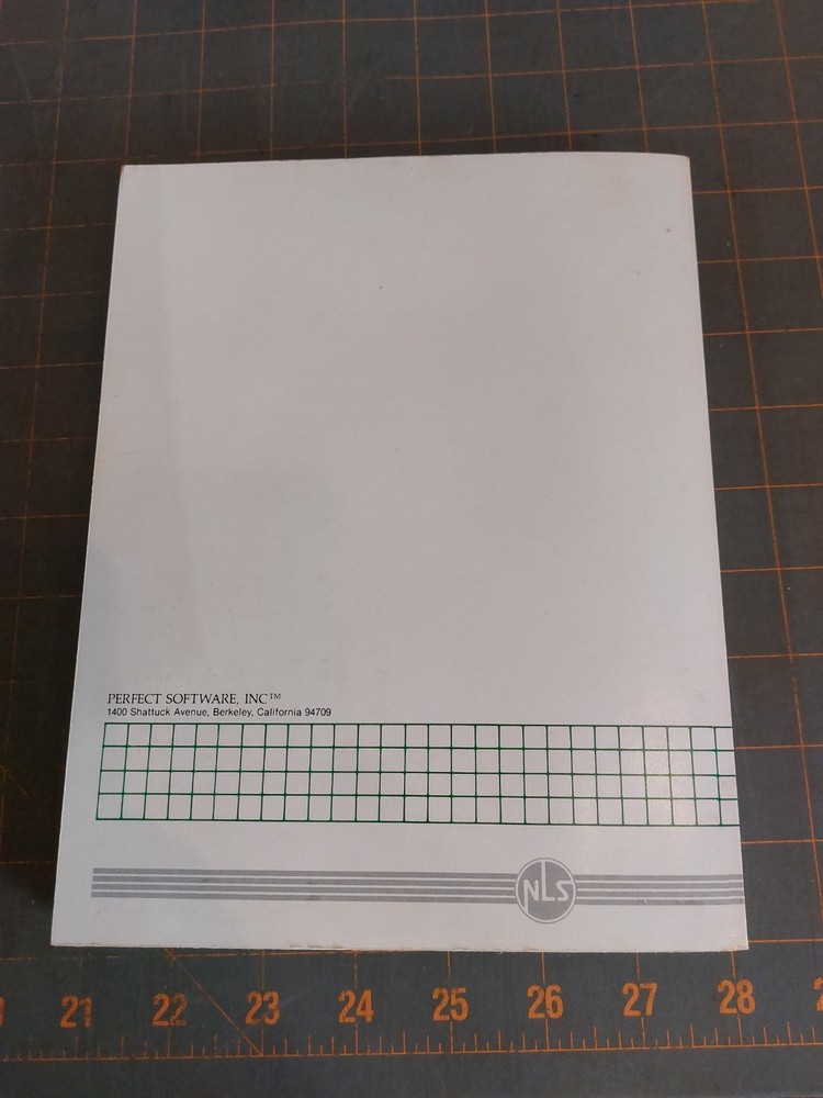Kaypro Perfect Calc Guide Manual