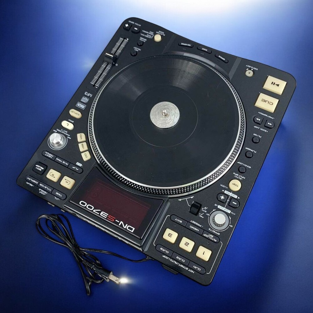 Denon DN-S3700 DJ CD Player USB Media Motorized Deck Tested Working