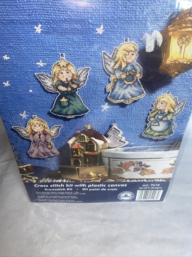 Orchidea Counted Cross Stitch Kit: Four Angles