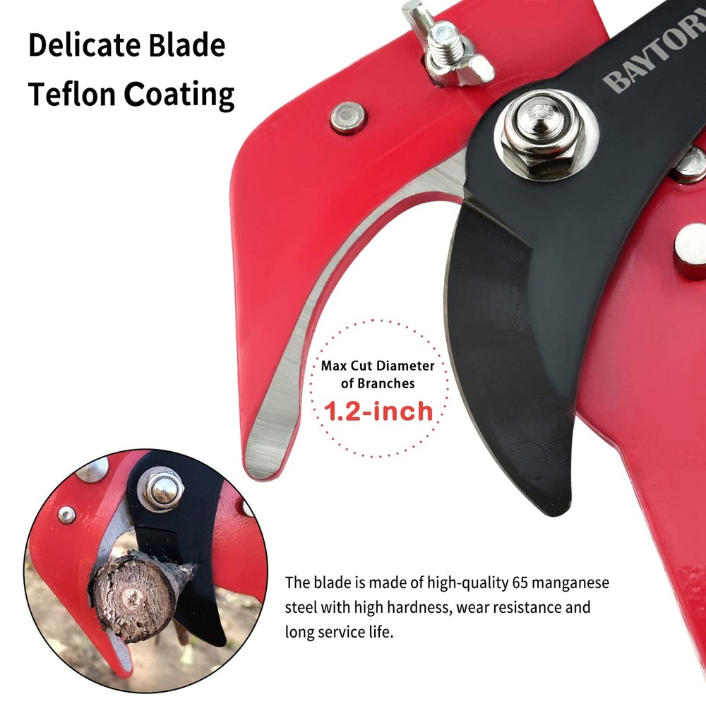 Extendable Tree Pruner Saw Head Without Pole Highaltitude Branches Trimmer Pruni