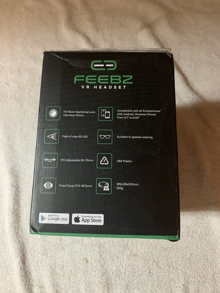 VR Headset for iPhone & Android - for | Includes BT Remote Controller + Built...