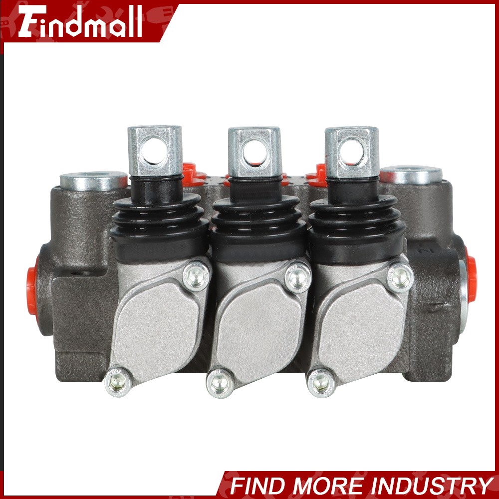 3 Spool 13GPM Hydraulic Directional Control Valve BSPP Interface New