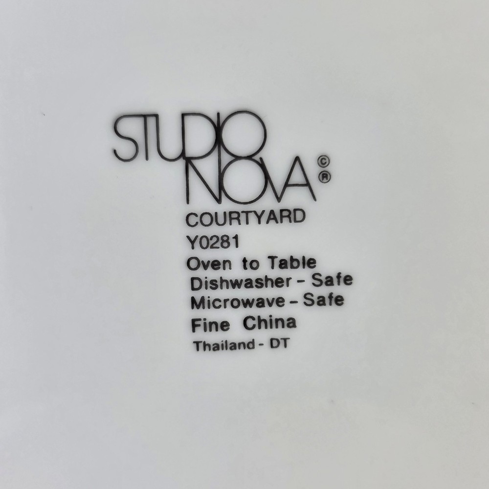 Studio Nova Courtyard Salad Plate Y0281