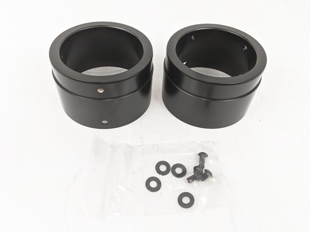 Tab Performance Black 2" Tip Compatible Exhaust Extensions for 4.5" Mufflers