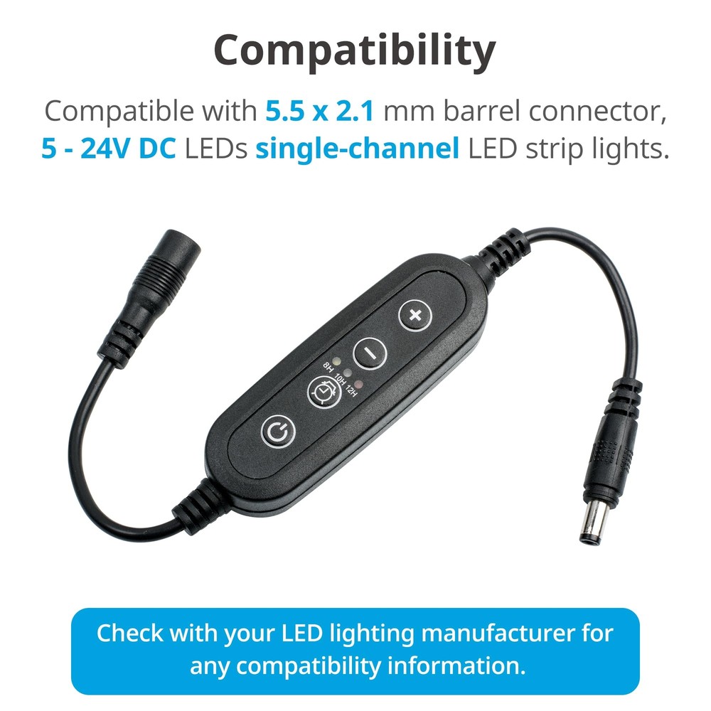 Aquarium Light Timer&Dimmer Easy to Program Fish Tank Light Controller