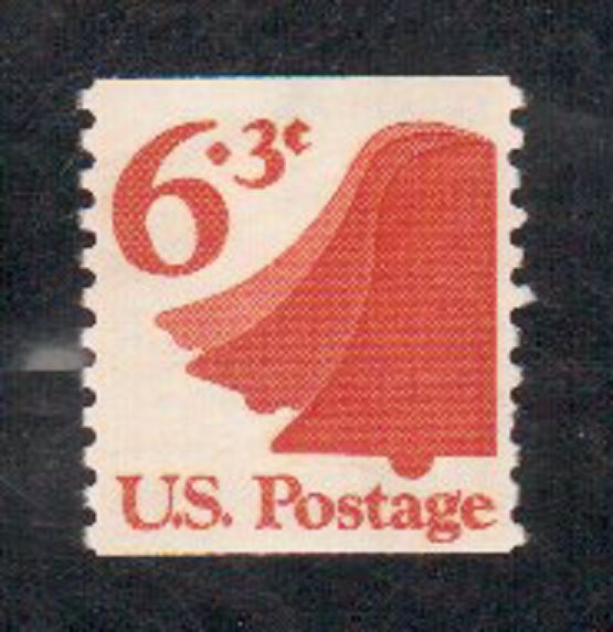Scott # 1518...6.3 Cent ...Bell...10 Stamps