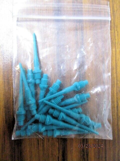 Soft point dart tips 20 turquoise b132