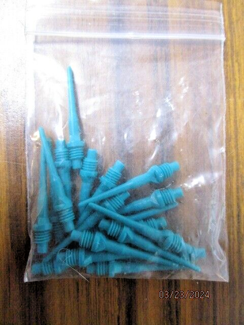 Soft point dart tips 20 turquoise b132