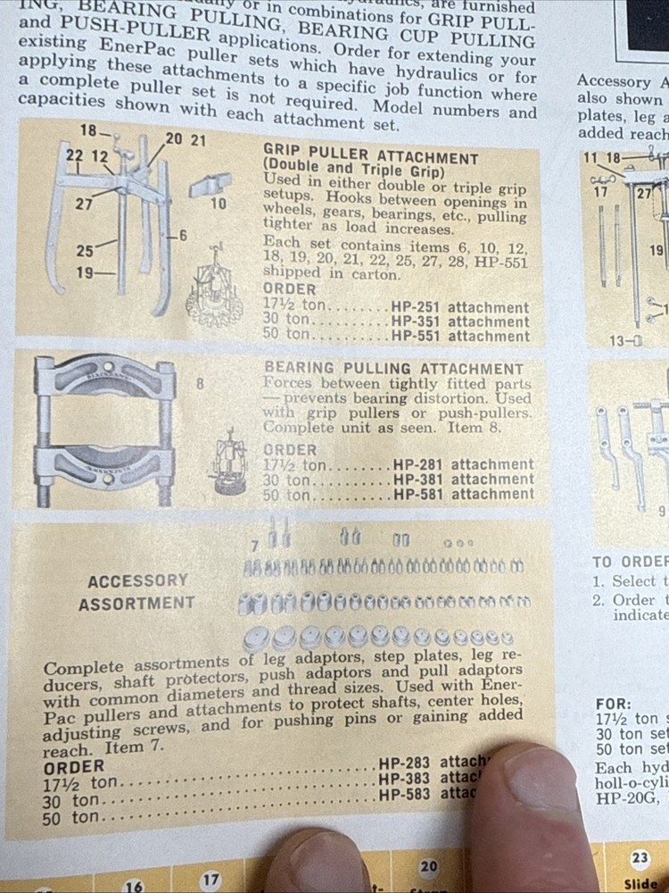 Vintage Blackhawk Tools Enerpac Catalog 🇺🇸 Excellent