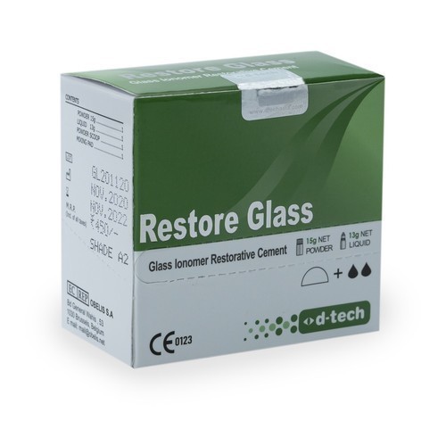 D-tech Restore Glass Ionomer Restorative Cement Free II Ship