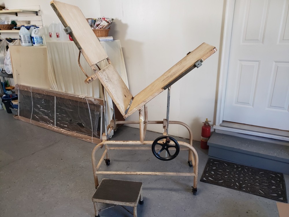 Antique Industrial Surgical Table