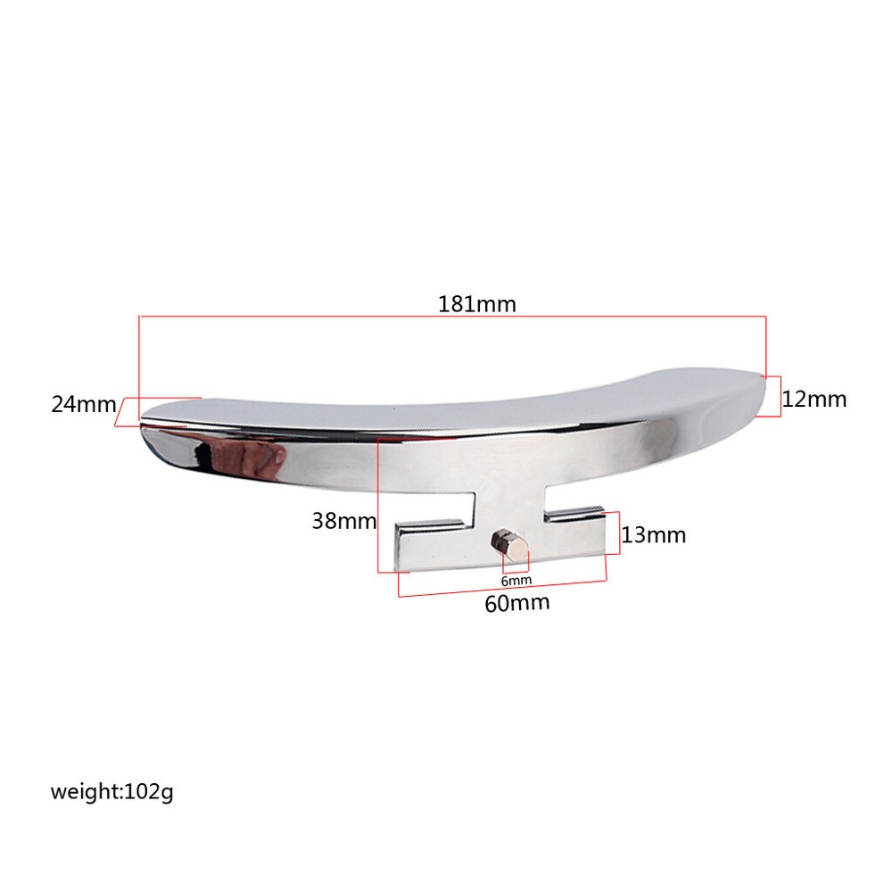 Stainless Steel Banjo Armrest Single Leg Banjo Protector Accessory Replacement