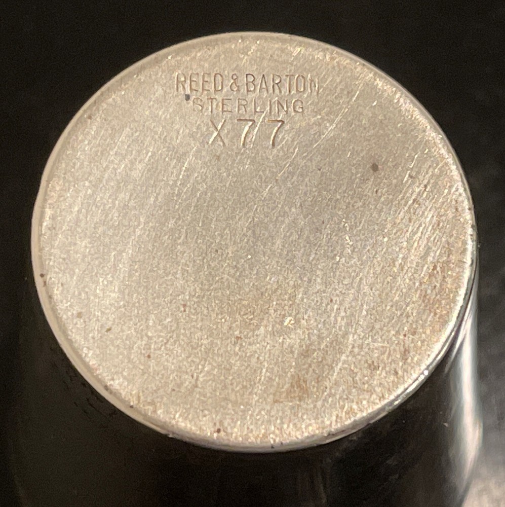REED & BARTON (X77) Sterling Silver Shot Glass