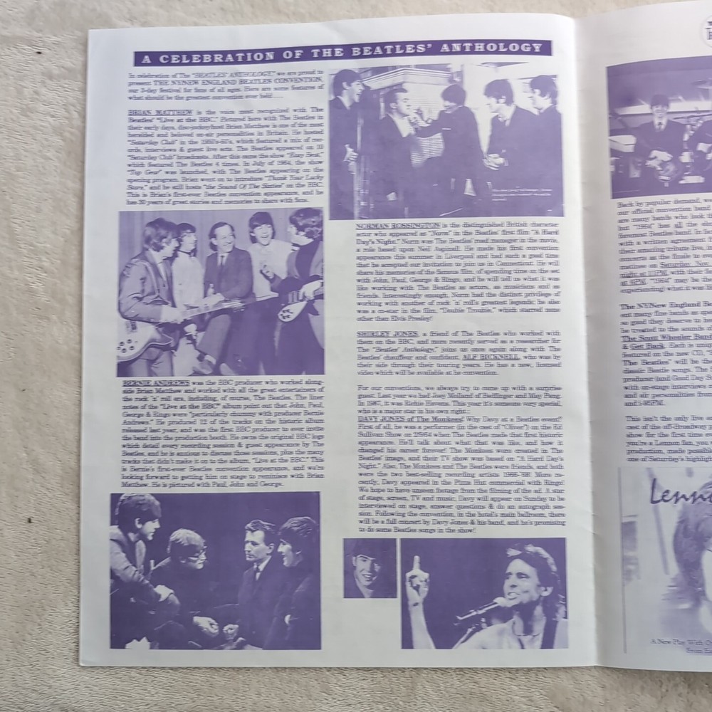 1995 Beatles Expo Flyer