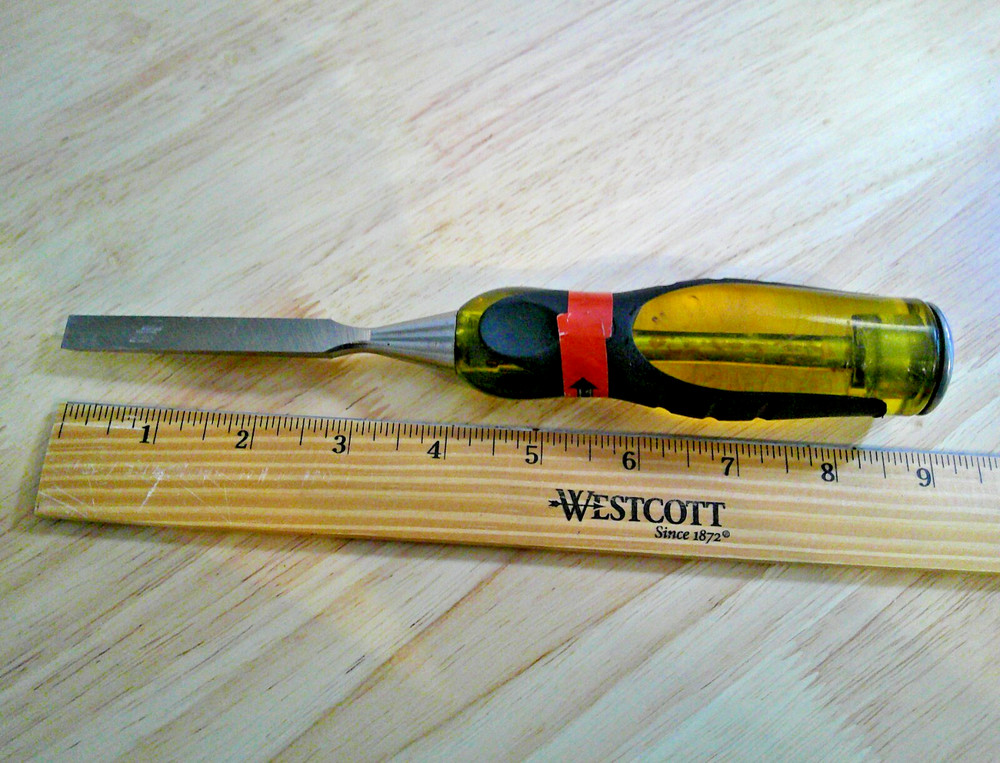 USED Stanley Tools 3/8" 10MM Steel Core Wood Chisel