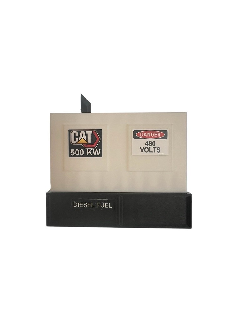 500KW Generator Set Scale Model 1/50