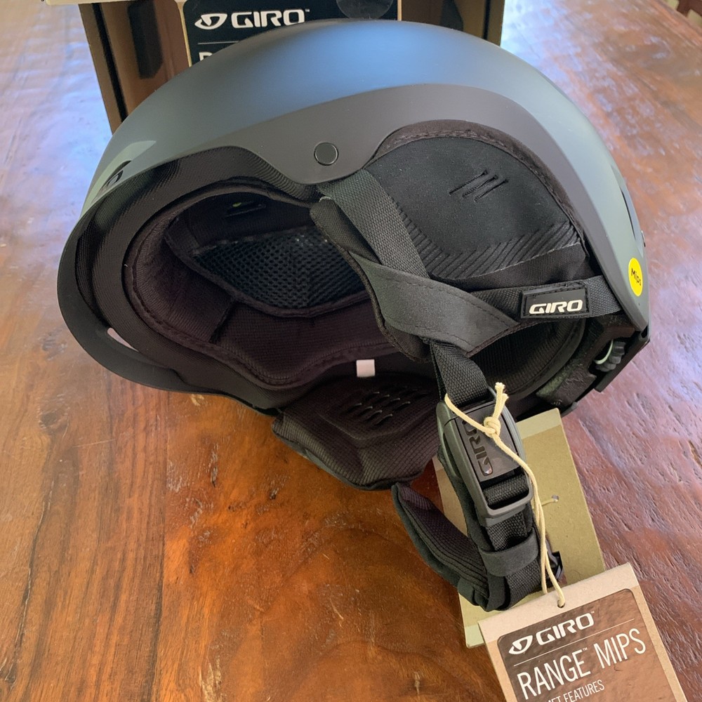 Giro Range MIPS Ski Snowboard Helmet -Medium Matte Black -New!