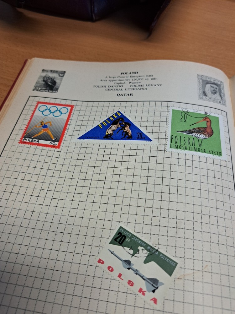 1970s Vintage Stamp Album