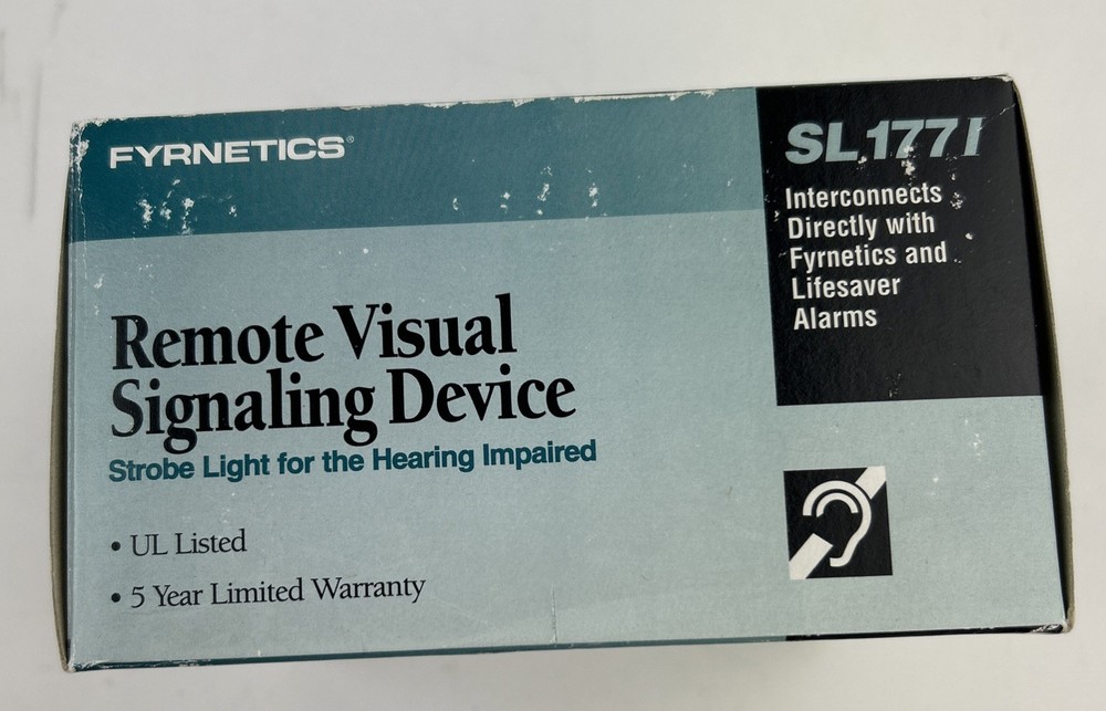 Fyrnetics Remote Visual Signaling Device SL 1771 Open Box